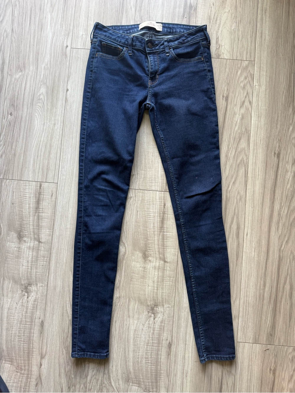 Hollister Navy Skinny Jeans